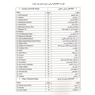 کتاب نود + پنج نوای ماندگار برای پیانو اثر محمد امیدوار تهرانی انتشارات نای و نی 101800803